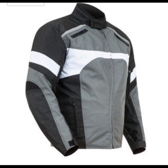 Black//Grey XS BILT Womens Techno Mesh Motorcycle Jacket
